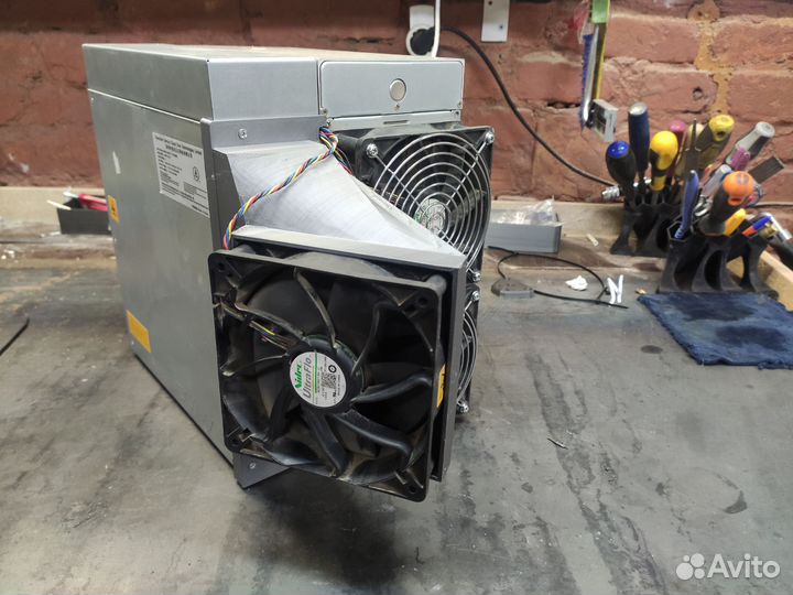 Фланец бп Асик S19 L7 под 120мм вент левый