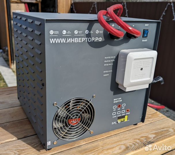 Инвертор мап SIN PRO 24 В, 9 кВт