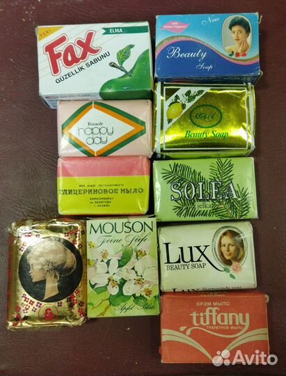 Мыло разное 10 шт. СССР