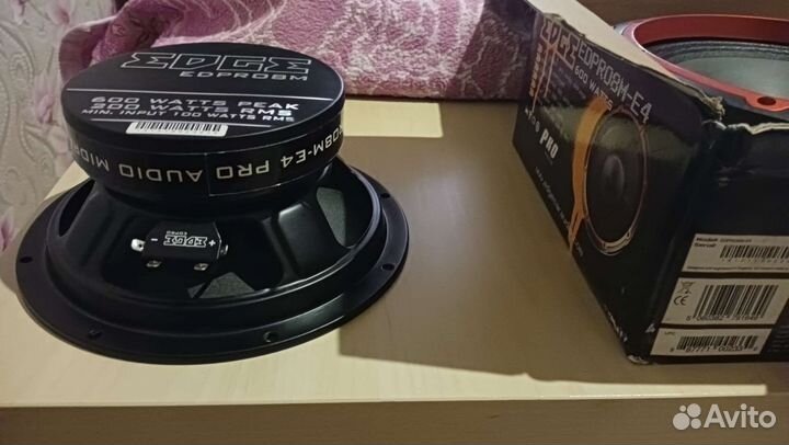 Акустические колонки новые edge edpro8m 600Wat