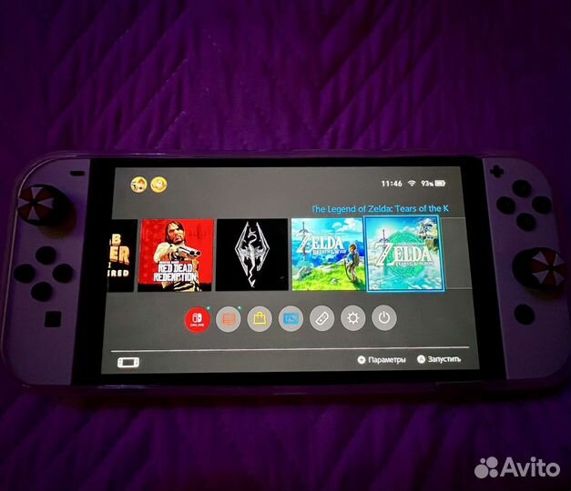 Nintendo switch oled 64gb+128gb