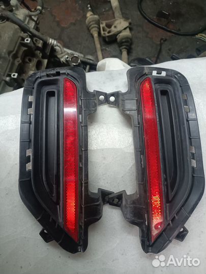 Накладка бампера Kia Rio 4 X, задняя правая