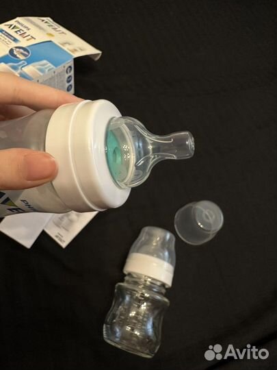 Бутылочки avent новые