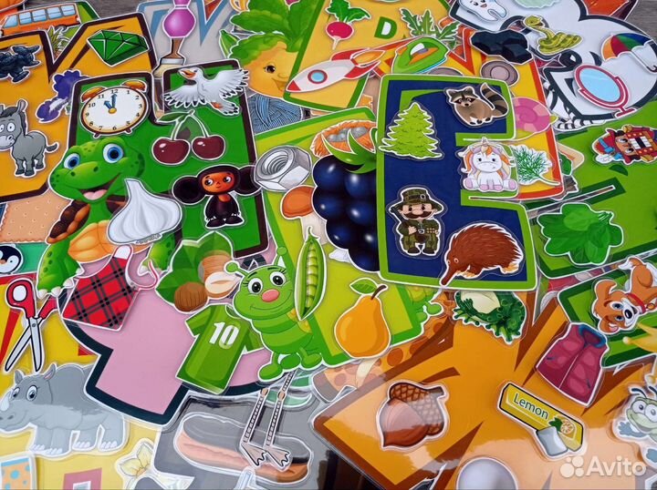 Развивающие Игры на липучках