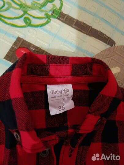 Рубашка детская baby go 86