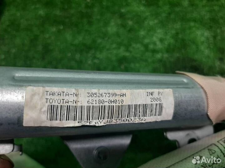 Подушка безопасности (шторка) левая Toyota Aygo B