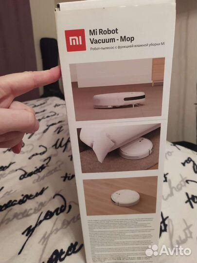 Робот пылесос xiaomi mi robot vacuum mop
