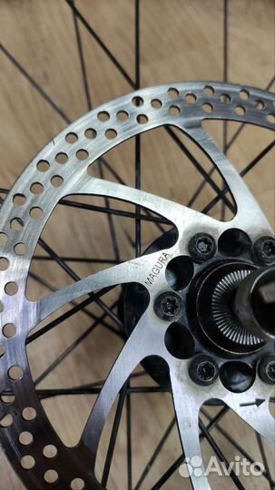 Переднее колесо в сборе 26 и обод ZTR 27,5