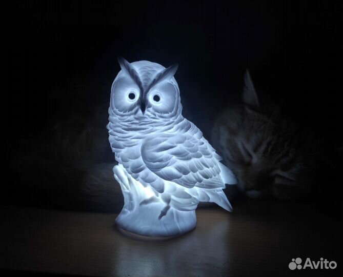 Сова светильник