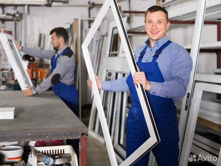 Пластиковая дверь