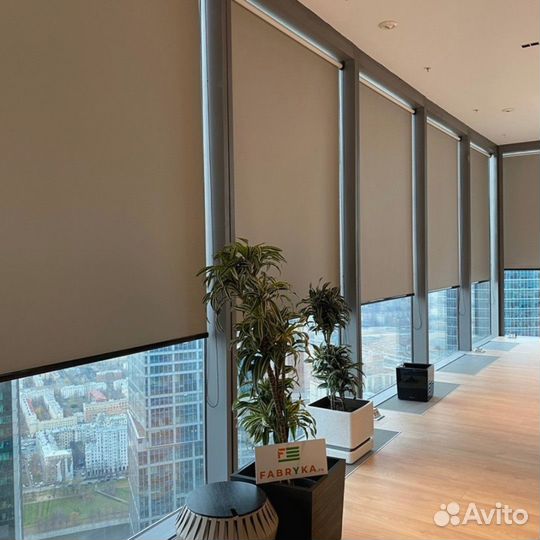 Рулонные шторы на леске