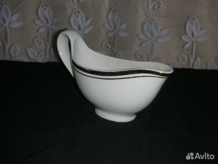 Молочник, фарфор, Дулево, 1967 год, СССР