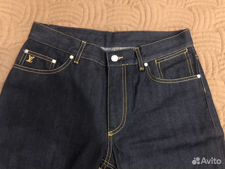Louis vuitton denim pants оригинал