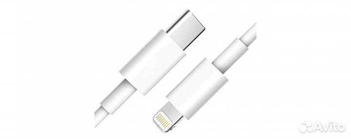 Кабель Type-C/Lighting 100см 3A новый