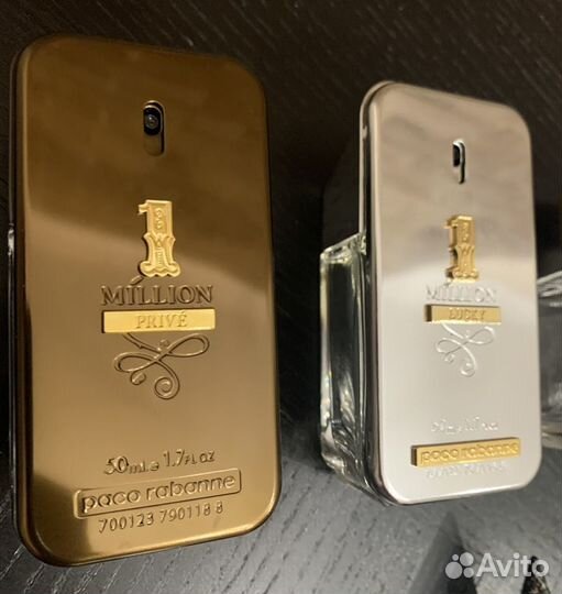 Флаконы от оригинального парфюма