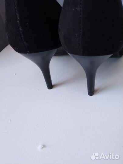 Туфли чёрные 38р