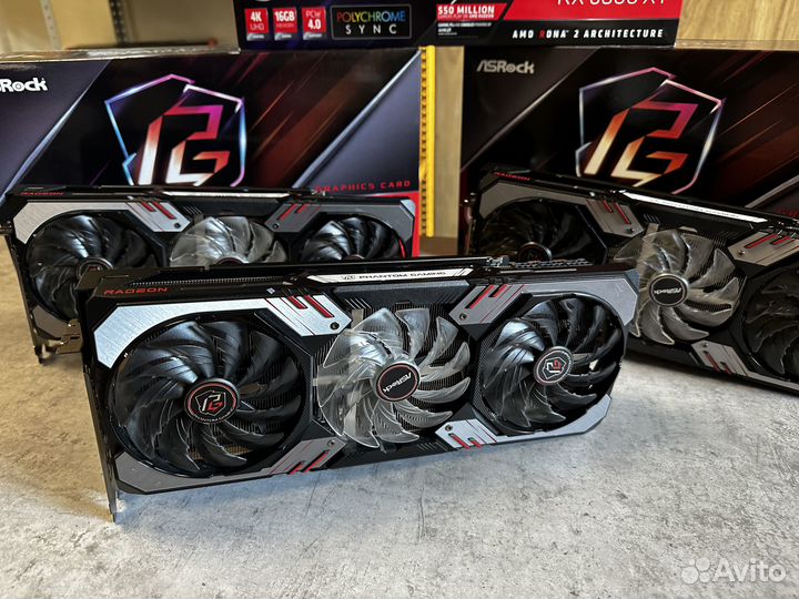 Видеокарта AsRock Phantom Gaming RX6800XT 16GB