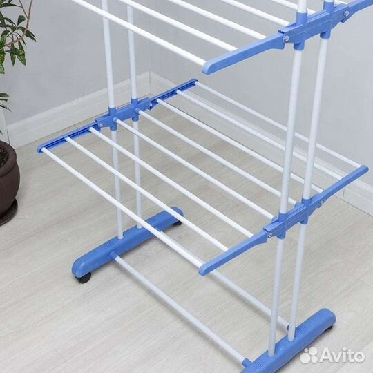 Сушилка для белья бело-серая. Новая. Доставка