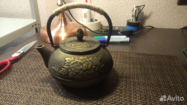 Чайник заварной чугунный 0,8л