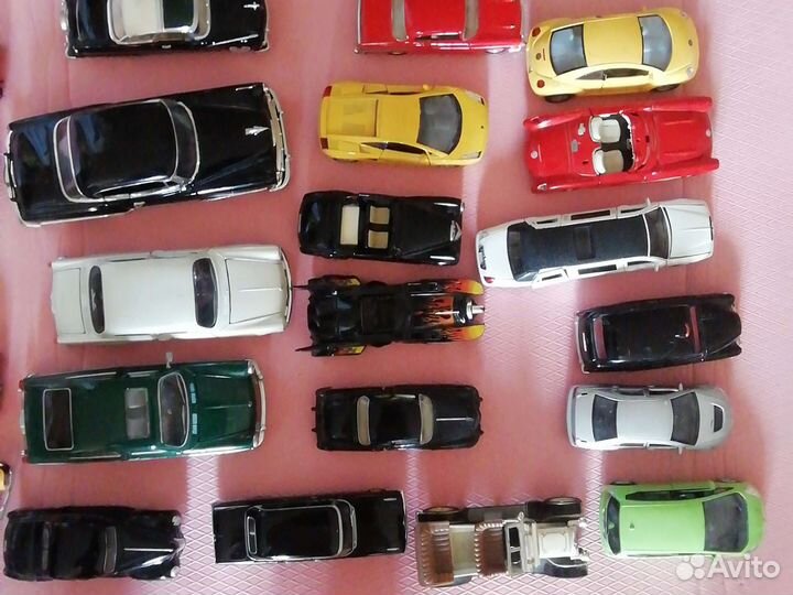 Коллекция машинок 100шт