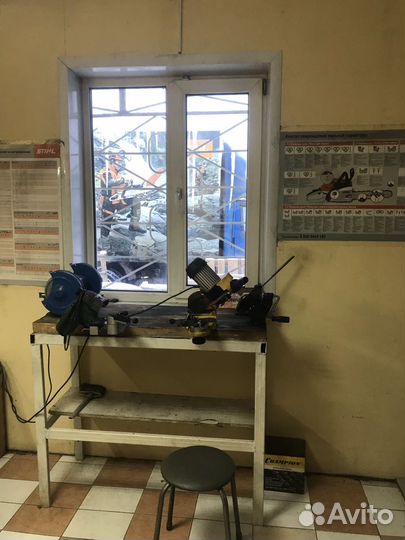 Ремонт бензопил, триммеров, заточка цепей