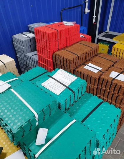 Модульная плитка пвх