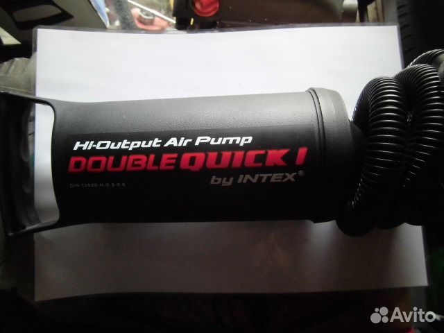 Новый насос для подкачки матраса intex