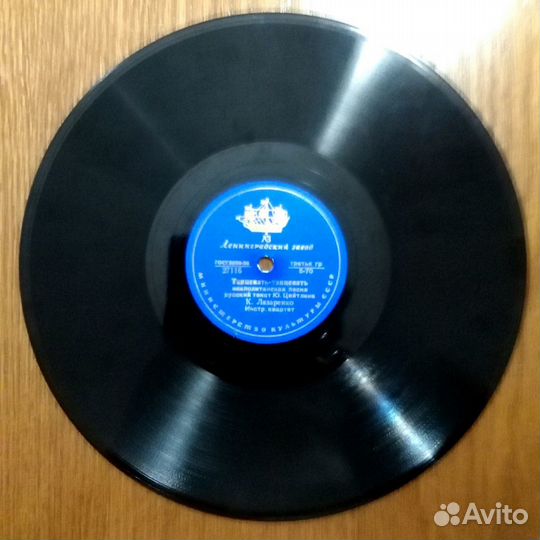 Грампластинка. Кaпиталина Лазаренко Танцевать