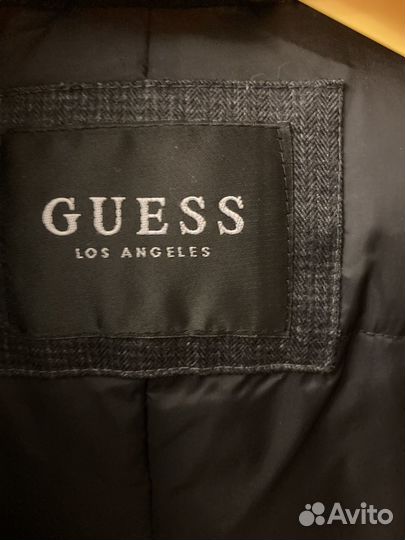 Пуховик зимний мужской Guess