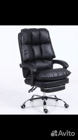 Кресло офисное кожаное руководителя