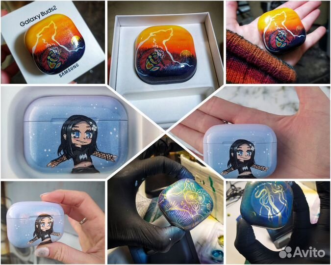 Роспись предметов, вещей \ аэрография