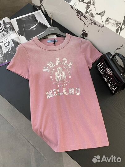 Футболка prada женская 3 цвета