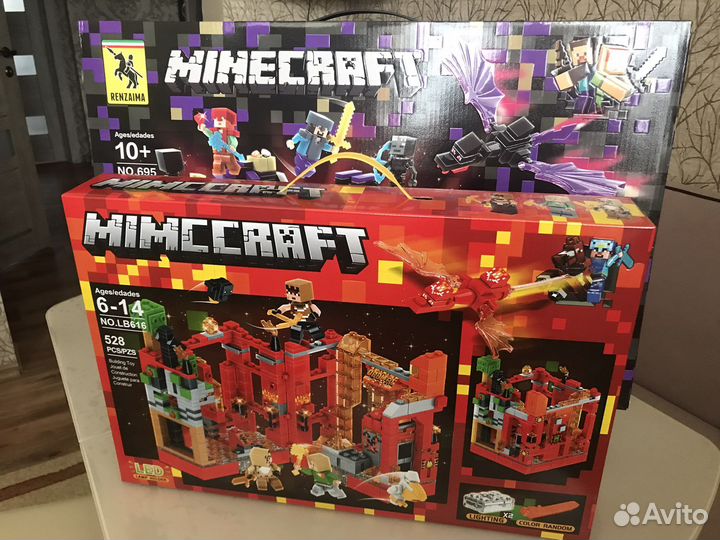 Остатки констуктор Майнкрафт