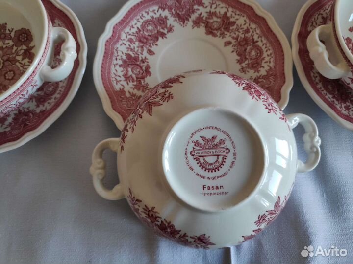 Чайно- столовый сервиз Валлероу