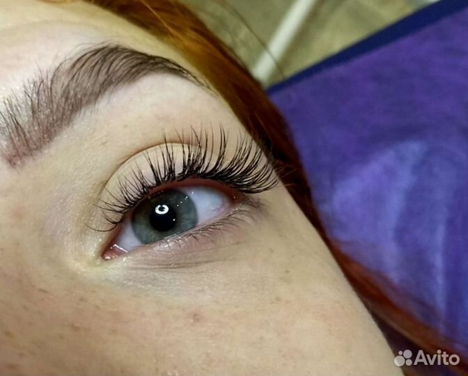 Наращивание ресниц на дому