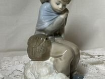 Статуэтка пастуха и овечки. Zaphir (NAO Lladro)