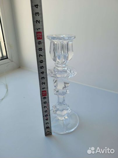 Подсвечник хрустальный никольский хз