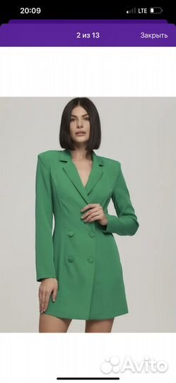 Платье пиджак