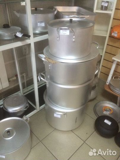 Кастрюли и котлы профессиональные