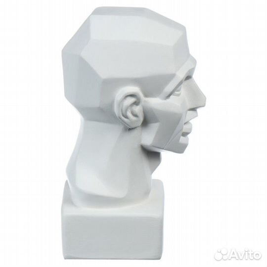 Гипсовая фигура известные люди: Экорше Головы по Гудону малая 15