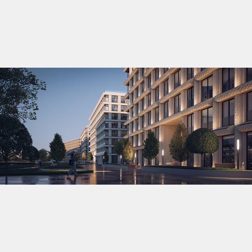 3-к. апартаменты, 134,5 м², 2/8 эт.