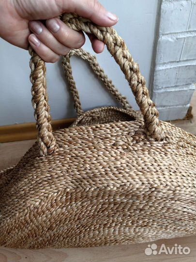 Корзина джут zara home