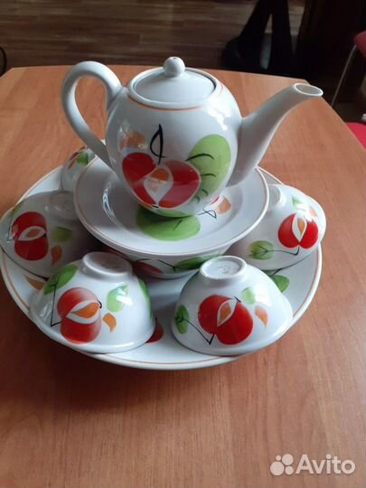 Сервиз чайный с пиалами