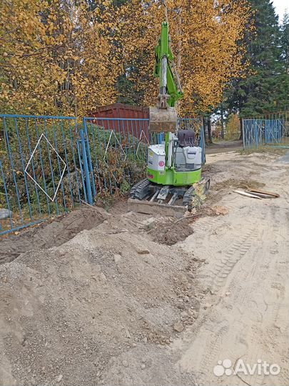 Аренда спецтехники мини-экскаватор
