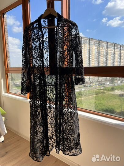 Накидка zara пляжная или под комбинацию