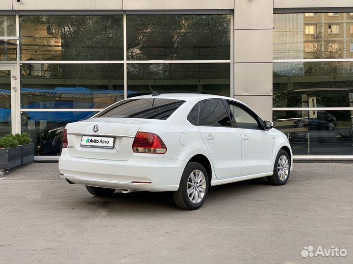 Volkswagen Polo 1.6 AT, 2017, 89 423 км