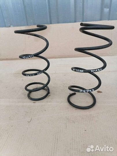 Пружины передние Ниссан Микро k12 оригинал