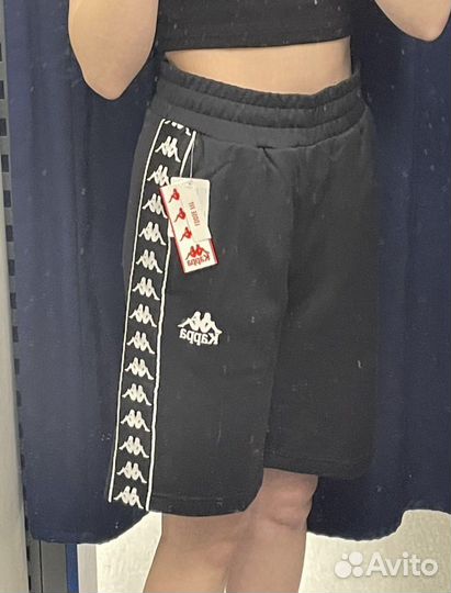 Шорты kappa с лампасами