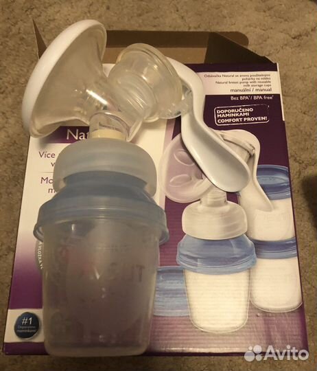 Молокоотсос avent новый