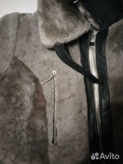 Куртка зимняя женская натуральный мех 44 размер